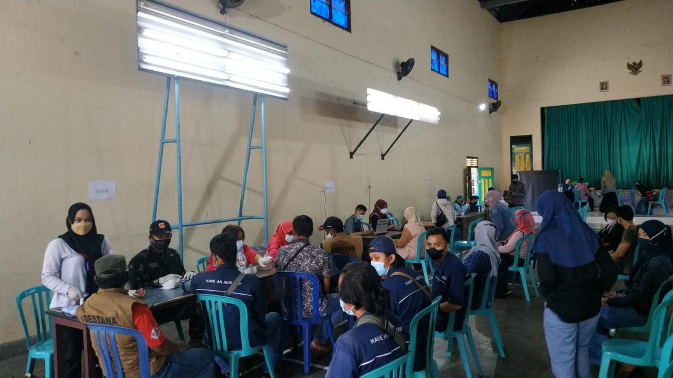 VAKSINASI KALURAHAN MARGOREJO