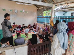Pembinaan BKB, Paud dan Posyandu di Padukuhan Tegal Domban
