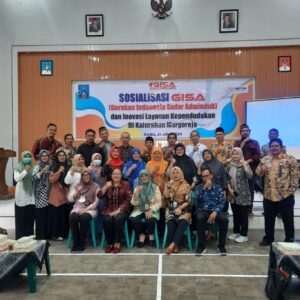 Sosialisasi Administrasi Kependudukan Dan Pencatatan Sipil Menuju GISA Dan Inovasi Layanan Kependudu