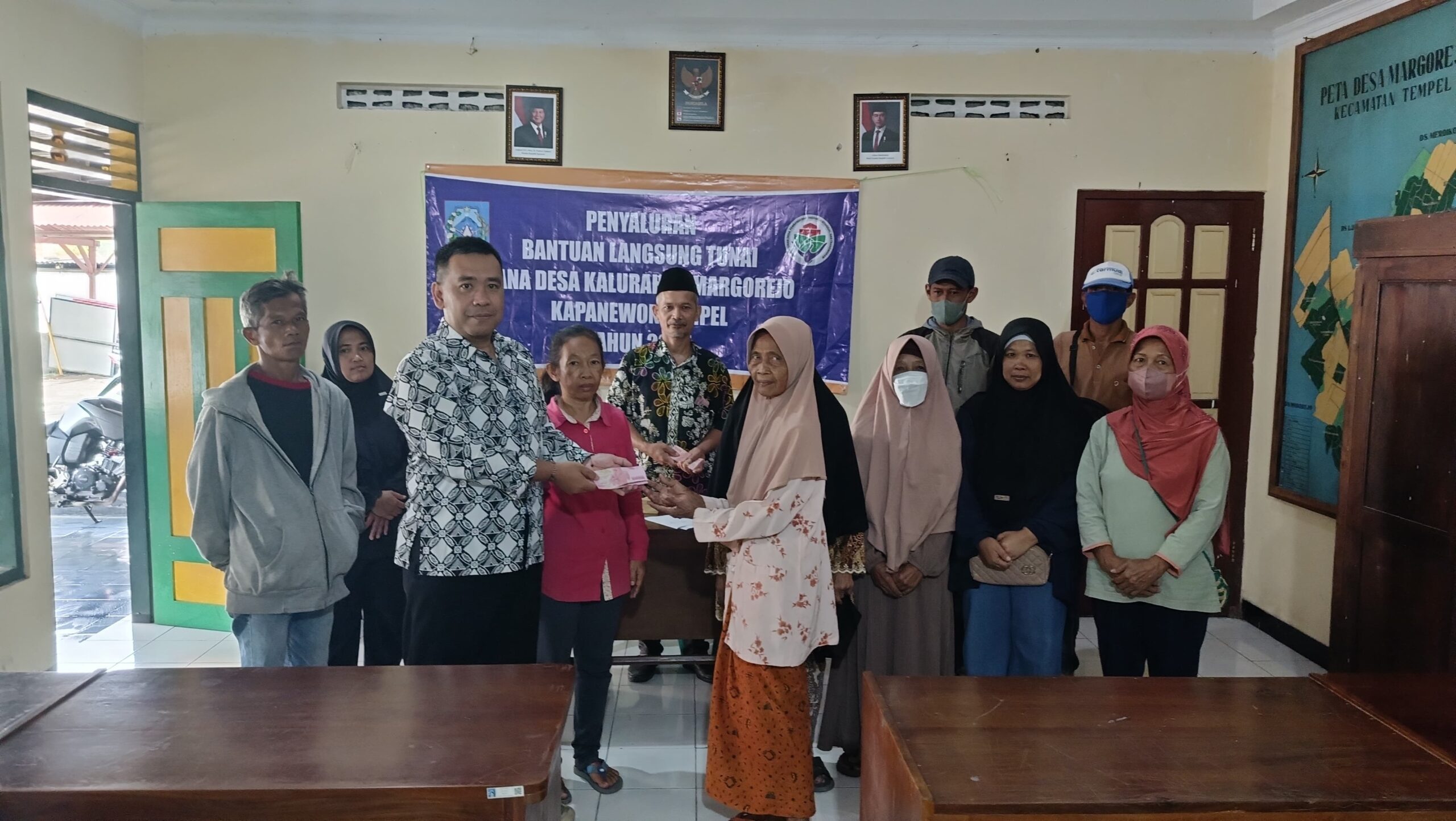 PENYALURAN BLTDD SALUR 5